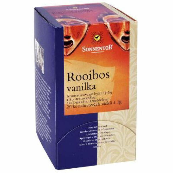 Rooibos vanilka bio porc. dárkový 20g porovnat ceny