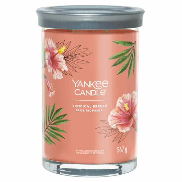 YANKEE CANDLE Signature Tumbler velký Tropical Breeze 567 g porovnat ceny
