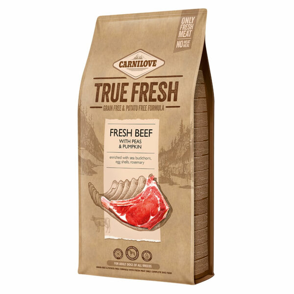 CARNILOVE Dog true fresh adult beef pro psy 4 kg porovnat ceny