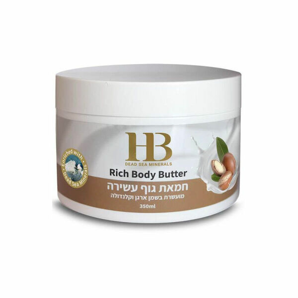 H&B Dead Sea Minerals Aromatické tělové máslo s obsahem argánového oleje 350 ml porovnat ceny