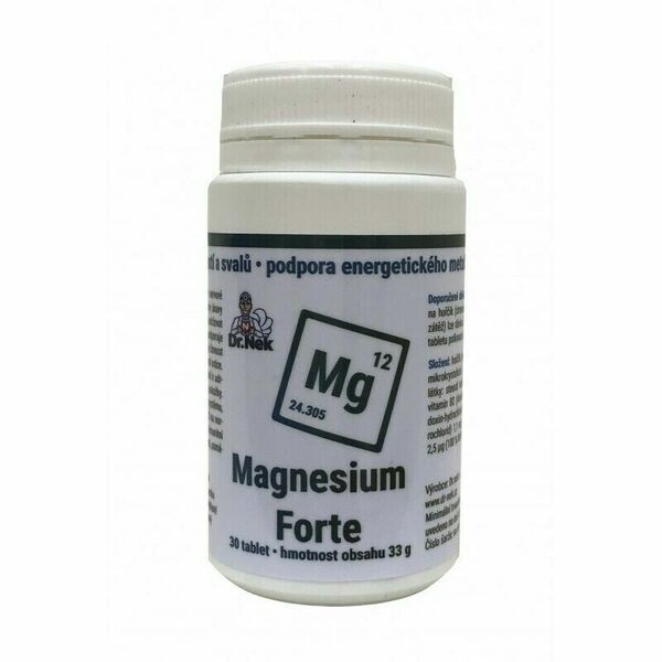 Dr.Nek Pills Magnesium Forte 30 tablet porovnat ceny