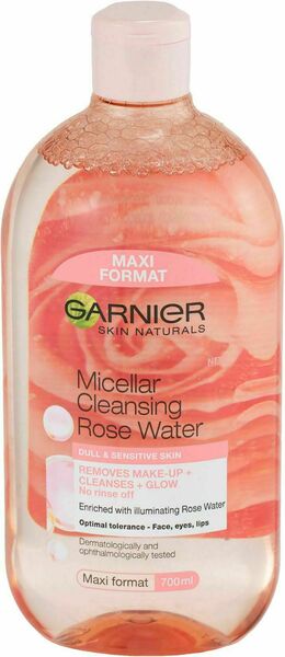 GARNIER Skin Naturals micelární voda s růžovou vodou 700ml porovnat ceny