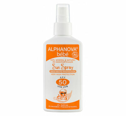 Alphanova  Opalovací krém pro miminka SPF 50,125 ml BIO porovnat ceny