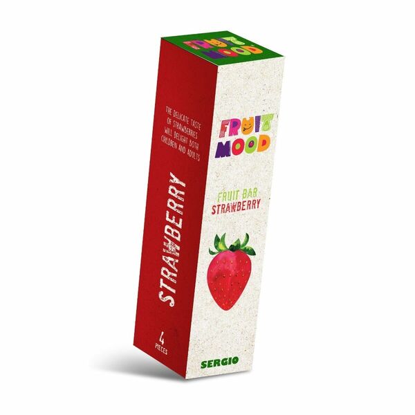 FRUIT MOOD Ovocná tyčinka jahoda 4x20 g porovnat ceny