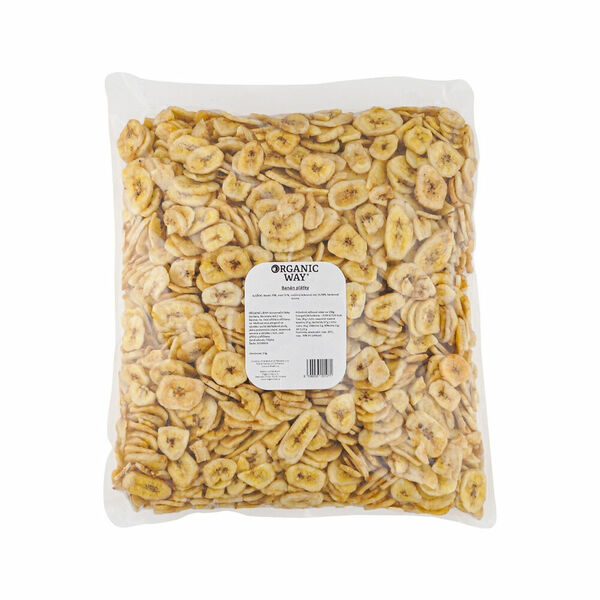 PURE WAY Banán plátky 2000 g porovnat ceny