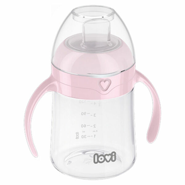 LOVI První hrneček s pítkem růžový 150 ml porovnat ceny