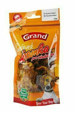 Grand Suš. Mňamka Kuř.maso 100g porovnat ceny