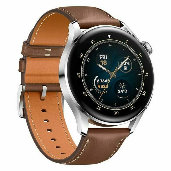 Huawei Watch 3 Brown Leather chytré hodinky porovnat ceny