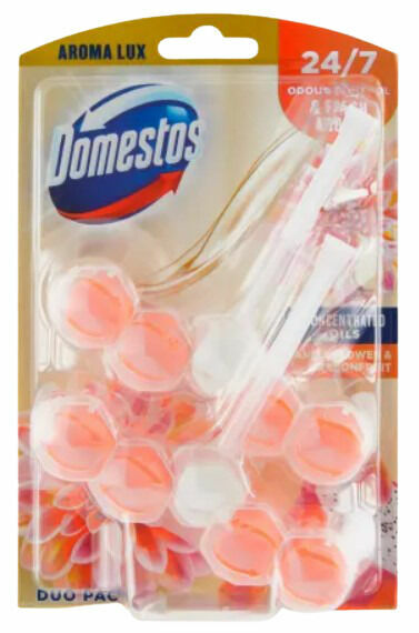 Domestos Aroma Lux Dahlia Flower & Dragonfruit WC blok 2 x 55 g porovnat ceny
