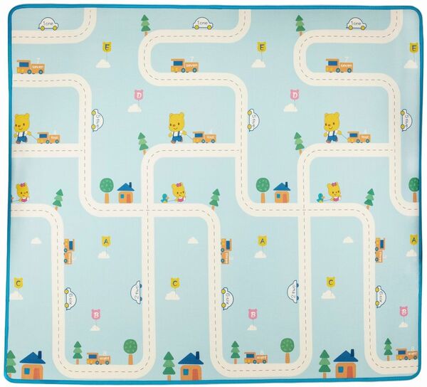 ZOPA Pěnová podložka Play, Vesnička/Zvířátka 200x180cm porovnat ceny