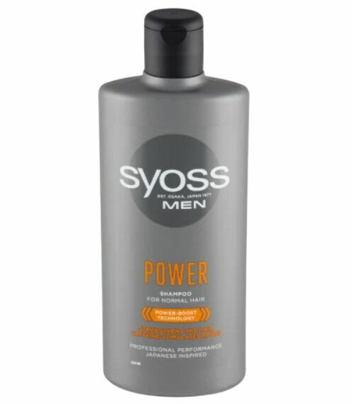 Syoss Pánský šampon na vlasy Power & Strenght 440ml porovnat ceny