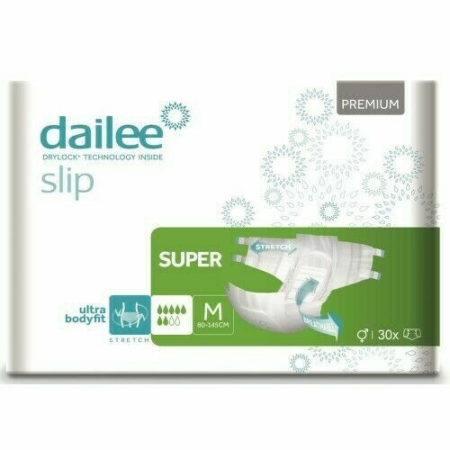 Dailee Slip Premium SUPER inkontinenční kalhotky M, 30ks porovnat ceny