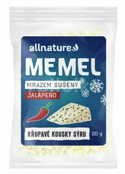 Allnature Memel sušený mrazem s jalapeno 50g porovnat ceny