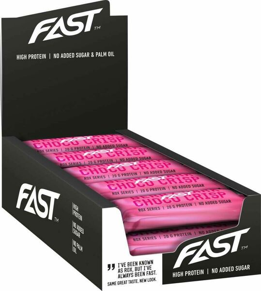 Fast Rox Proteinová Tyčinka Berry Chocolate Crisp - Box 15 kusů porovnat ceny