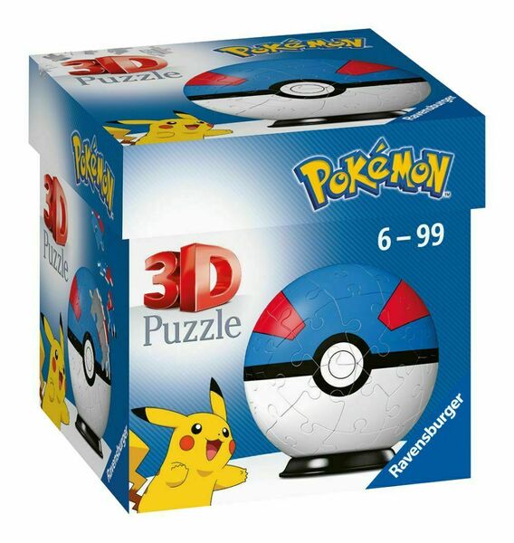 Pokémon Puzzle-Ball, modrý 54 dílků porovnat ceny