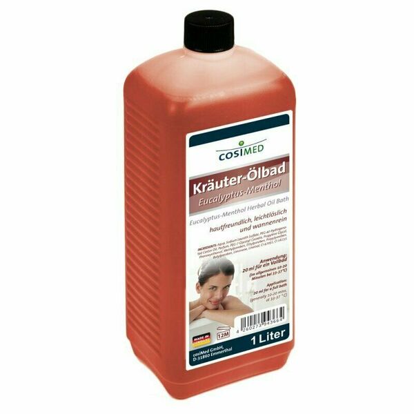 CosiMed koupelový olej Eukalyptus a mentol 1000ml porovnat ceny
