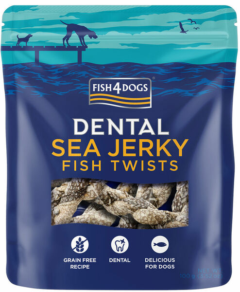 Fish4Dogs Dentální pamlsky pro psy mořská ryba - závitky 100 g porovnat ceny