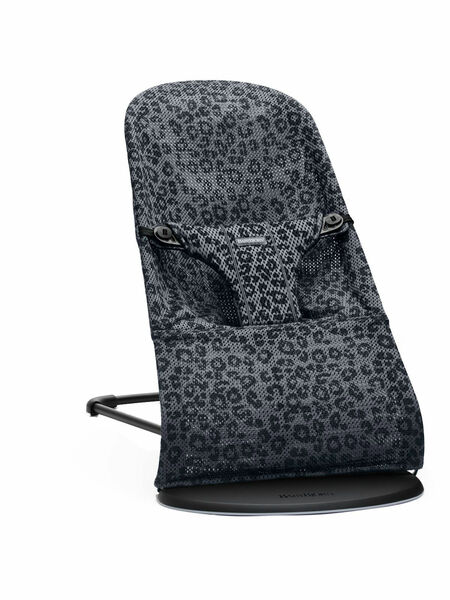 BabyBjörn Lehátko Bliss Anthracite Leopard Mesh šedé porovnat ceny