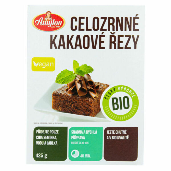 AMYLON Kakaové řezy celozrnné 425 g BIO porovnat ceny