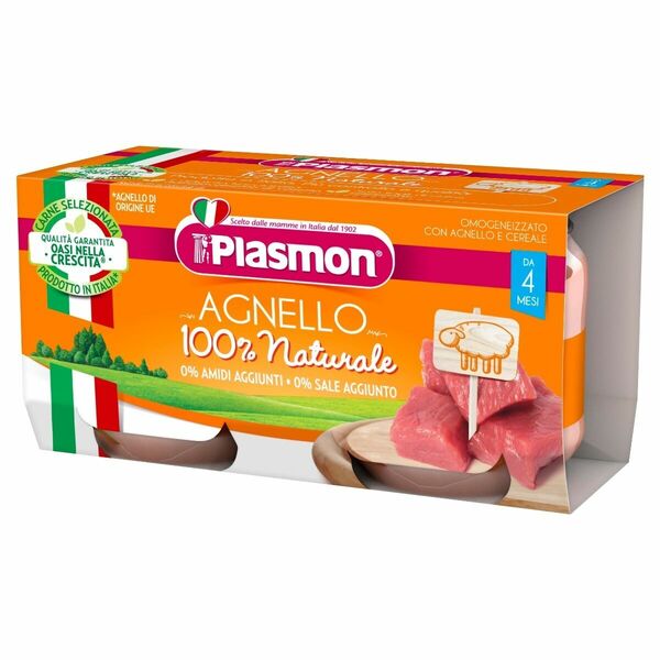 Plasmon Jehněčí masíčko příkrm od ukončeného 4. měsíce 2x80 g porovnat ceny