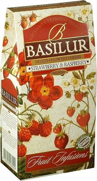 BASILUR Fruit Strawberry & Raspberry papír 100g porovnat ceny