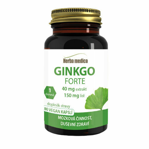 Herba medica Ginkgo Biloba Forte 250mg, 80 kapslí - pamět porovnat ceny