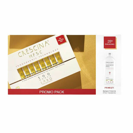 Crescina promopack transdermic 500 woman (ošetření + šampon) porovnat ceny