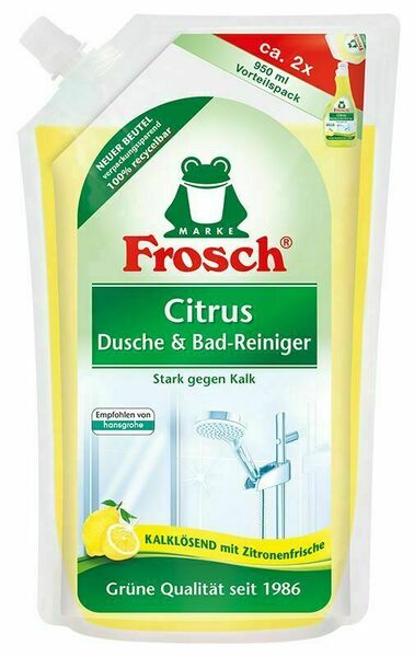 Frosch EKO Čistič na koupelny a sprchy s citronem – náhradní náplň 950ml porovnat ceny