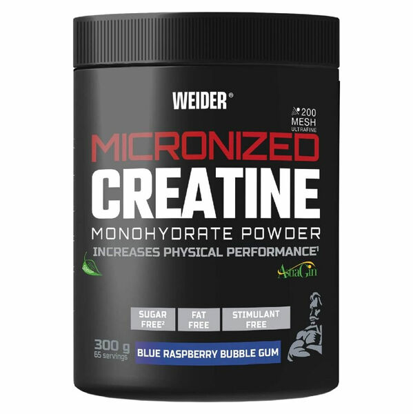 WEIDER Micronized creatine modrá malinová žvýkačka 300 g porovnat ceny