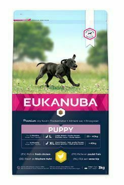 Eukanuba Dog Puppy Large 3kg porovnat ceny