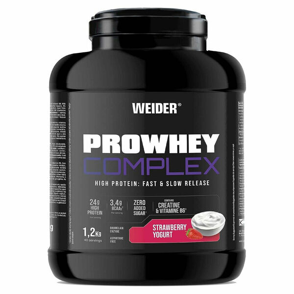 WEIDER Prowhey complex strawberry yogurt protein 1200 g porovnat ceny