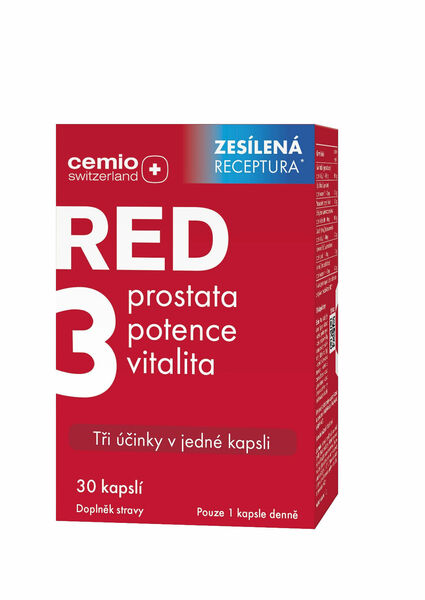 CEMIO Cemio RED3 30 kapslí porovnání ceny