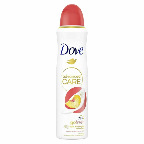 Dove Advanced care Broskev antiperspirant sprej 150 ml porovnat ceny