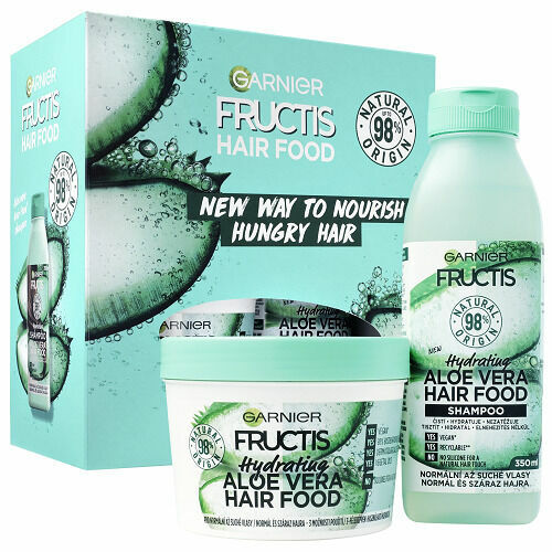 Garnier Fructis Hair Food Aloe Vera šampon a maska dárková sada 2ks porovnat ceny