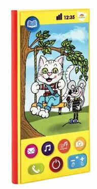 Teddies Veselý mobil telefon plast česky mluvíci na baterie se zvukem na kartě porovnat ceny