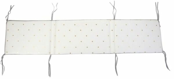 Childhome Mantinel do postýlky Jersey Gold Dots 35x170cm porovnat ceny