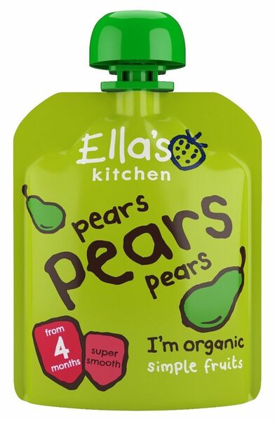 Ellas Kitchen BIO Hrušková svačinka kapsička 70 g porovnat ceny