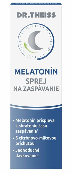 DR.THEISS Melatonin sprej na usínání s citrónově-mátovou příchutí 30 ml porovnat ceny
