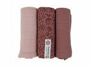 Lodger Swaddler Látkové plenky Rosewood 70x70cm 3ks porovnat ceny