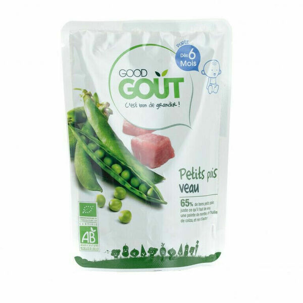 Good Gout BIO Telecí maso s hráškem 190g porovnat ceny
