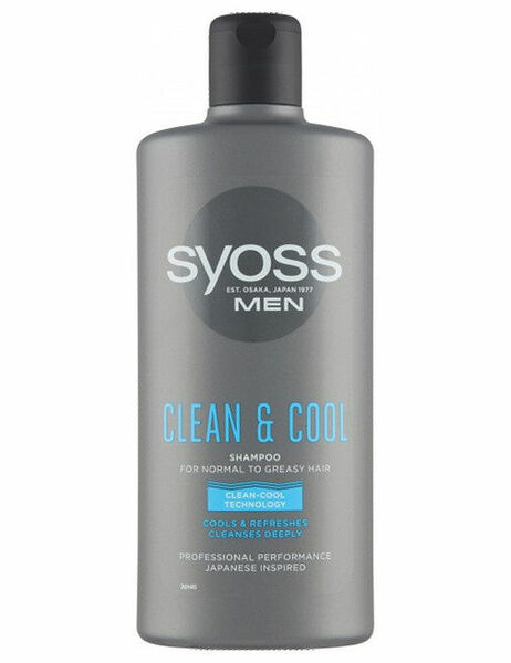 Syoss Pánský šampon na vlasy Clean & Cool 440ml porovnat ceny