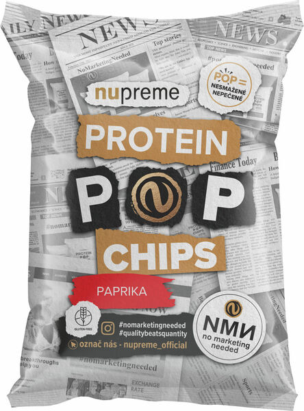 Nupreme  Protein Pop Chips Paprika porovnat ceny