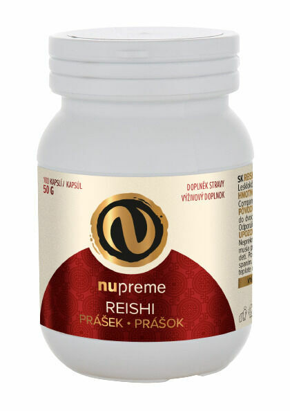 Nupreme Reishi BIOMASA 100 kapslí porovnat ceny