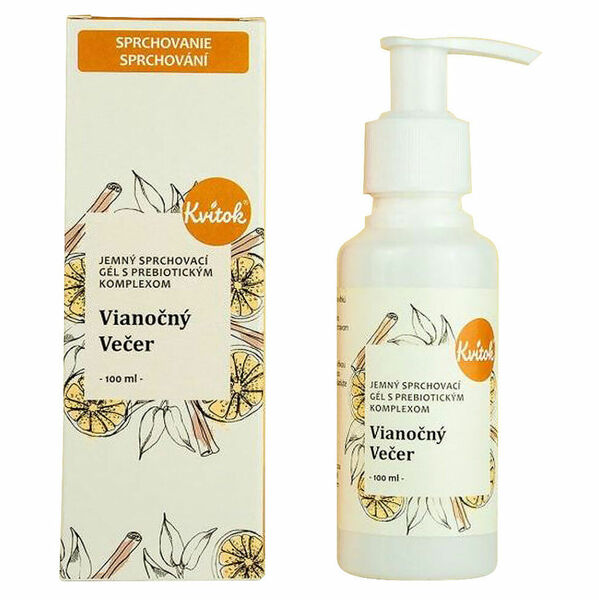 KVITOK Jemný sprchový gel s prebiotickým komplexem Vánoční večer 100 ml porovnat ceny