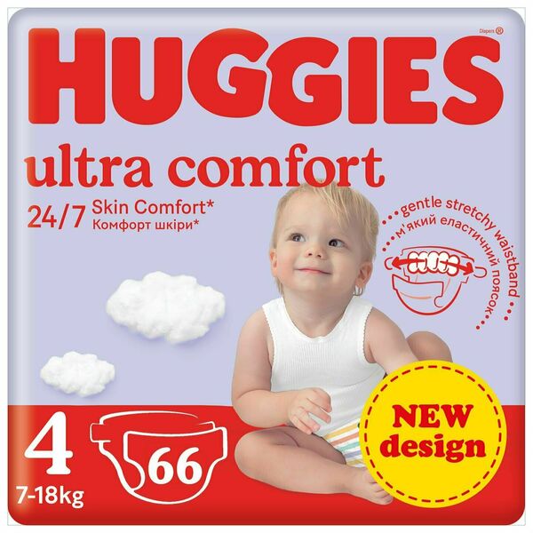 Huggies Ultra Comfort Jumbo 4, 66 ks porovnat ceny