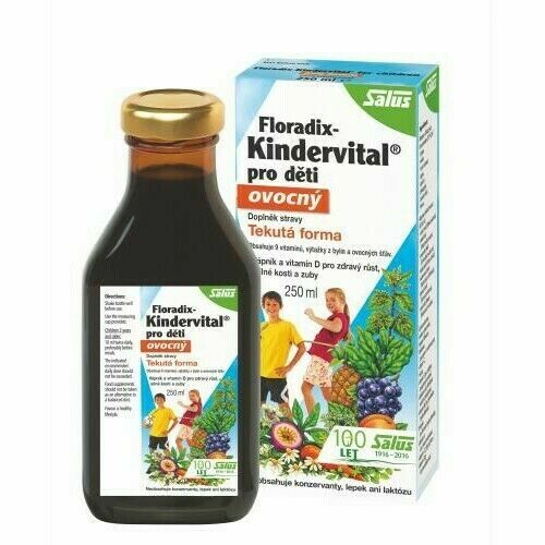 Salus Floradix Kindervital Fruity 250ml porovnat ceny