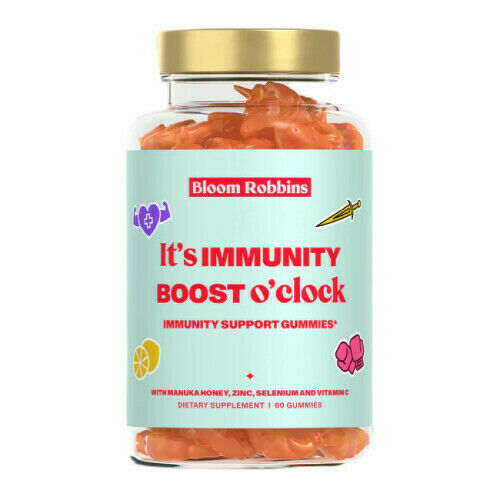 Bloom Robbins It's IMMUNITY BOOST o'clock - vitamíny na podporu imunity s manuka medem gumídci 60ks porovnat ceny