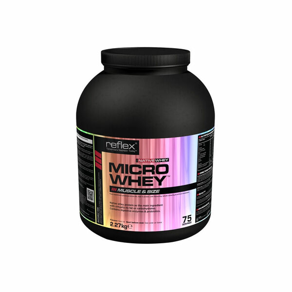 REFLEX NUTRITION Micro whey native vanilka 2,27 kg porovnat ceny