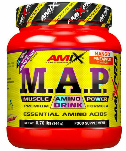 Amix M.A.P. Amino Drink Mango-Ananas 344g porovnat ceny