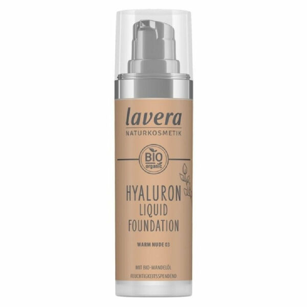 LAVERA Lehký tekutý make-up s kyselinou hyaluronovou 03 Warm Nude 30 ml porovnat ceny